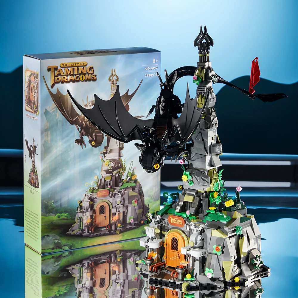 How To Train Your Dragon City of Taming Dragons 998 pcs